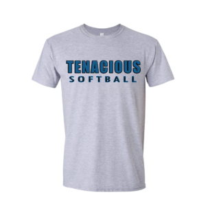 tenacious softball cotton sweatshirt