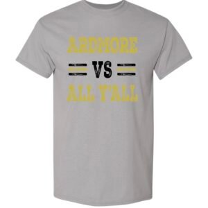 ardmore vs. all y’all gray t shirt