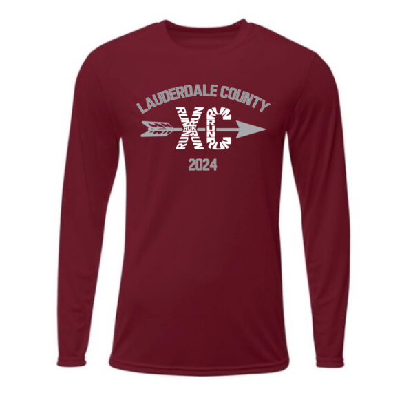 lchs cross country light gray a4 jersey