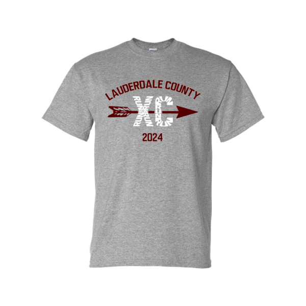 lchs cross country gray t shirt