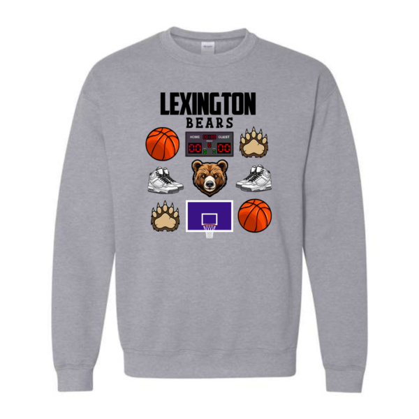 lexington basketball sport gray sweatshirt