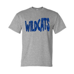 wildcats basketball sweatshirt (gray) (copy)