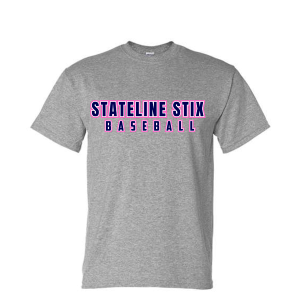 stateline stix baseball t shirt