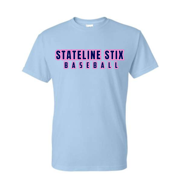 stateline stix baseball t shirt