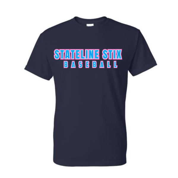 stateline stix baseball t shirt