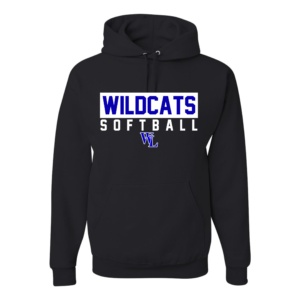 wildcats softball black hoodie